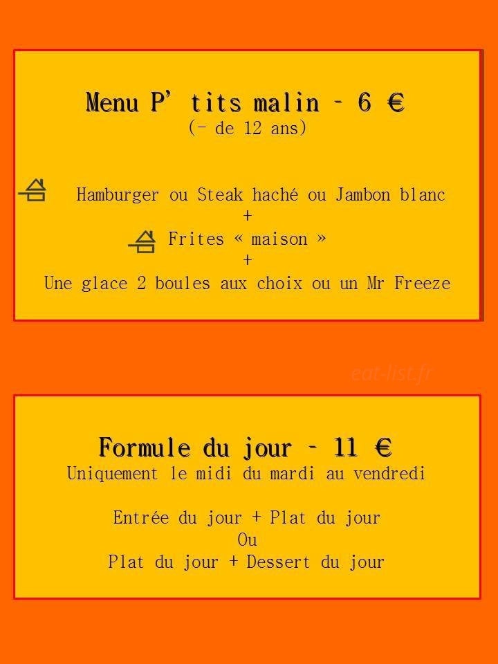 Indus' Café — carte page 7