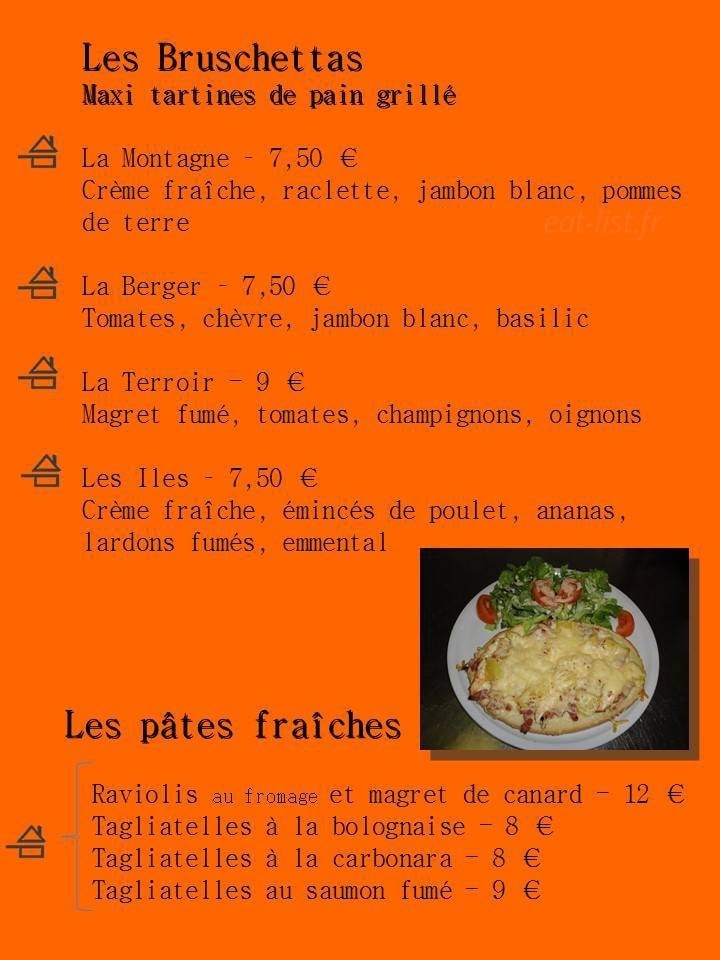 Indus' Café — carte page 5