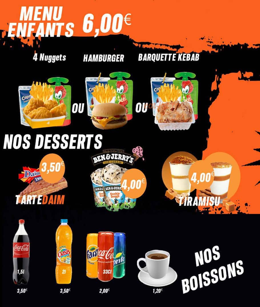 Lomagne Tacos — carte page 6