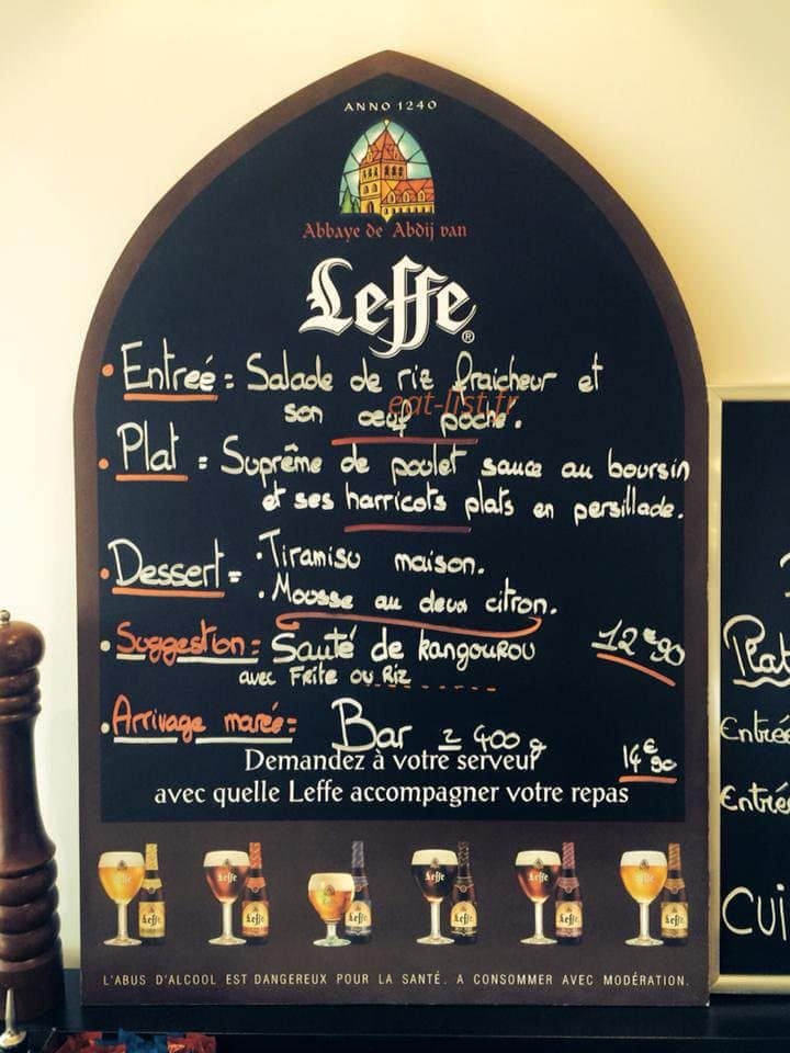 Le Marmiton — carte page 1