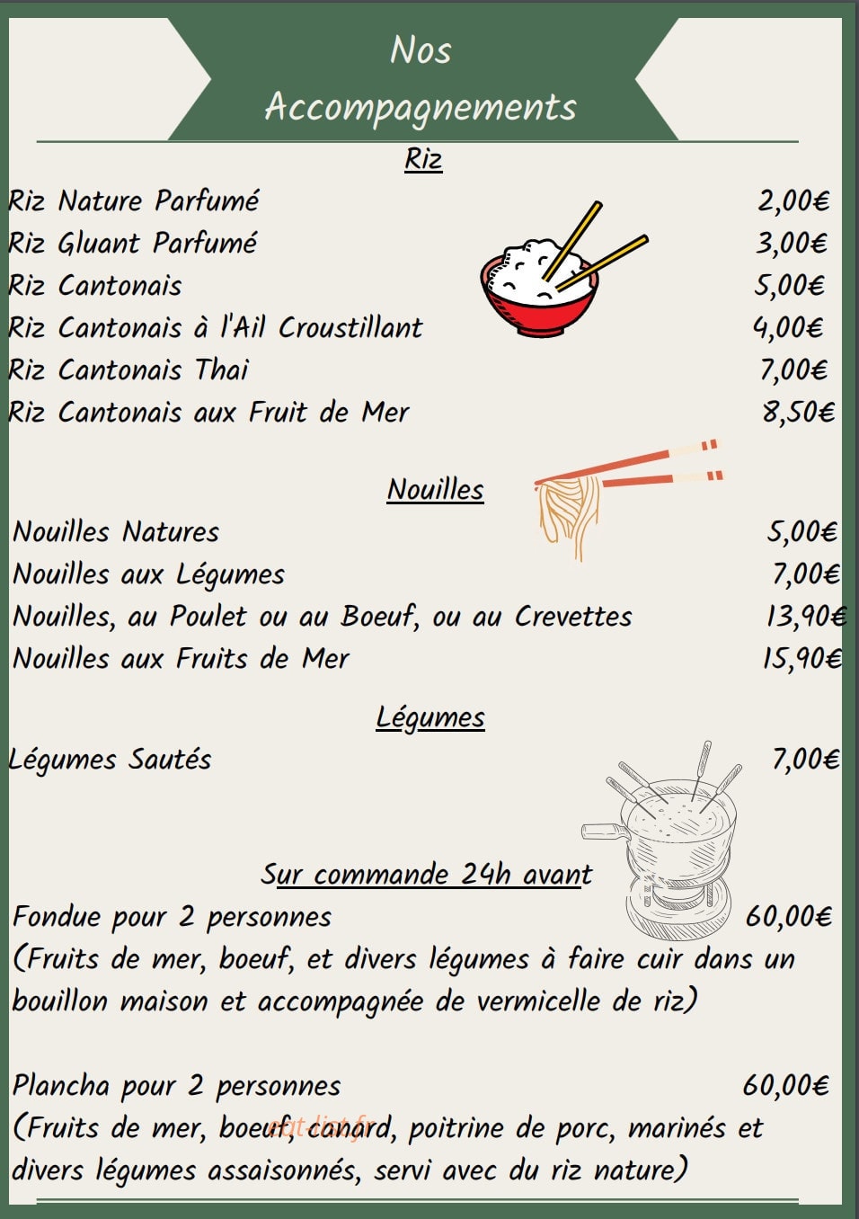 Le Petit Siem Reap — carte page 7