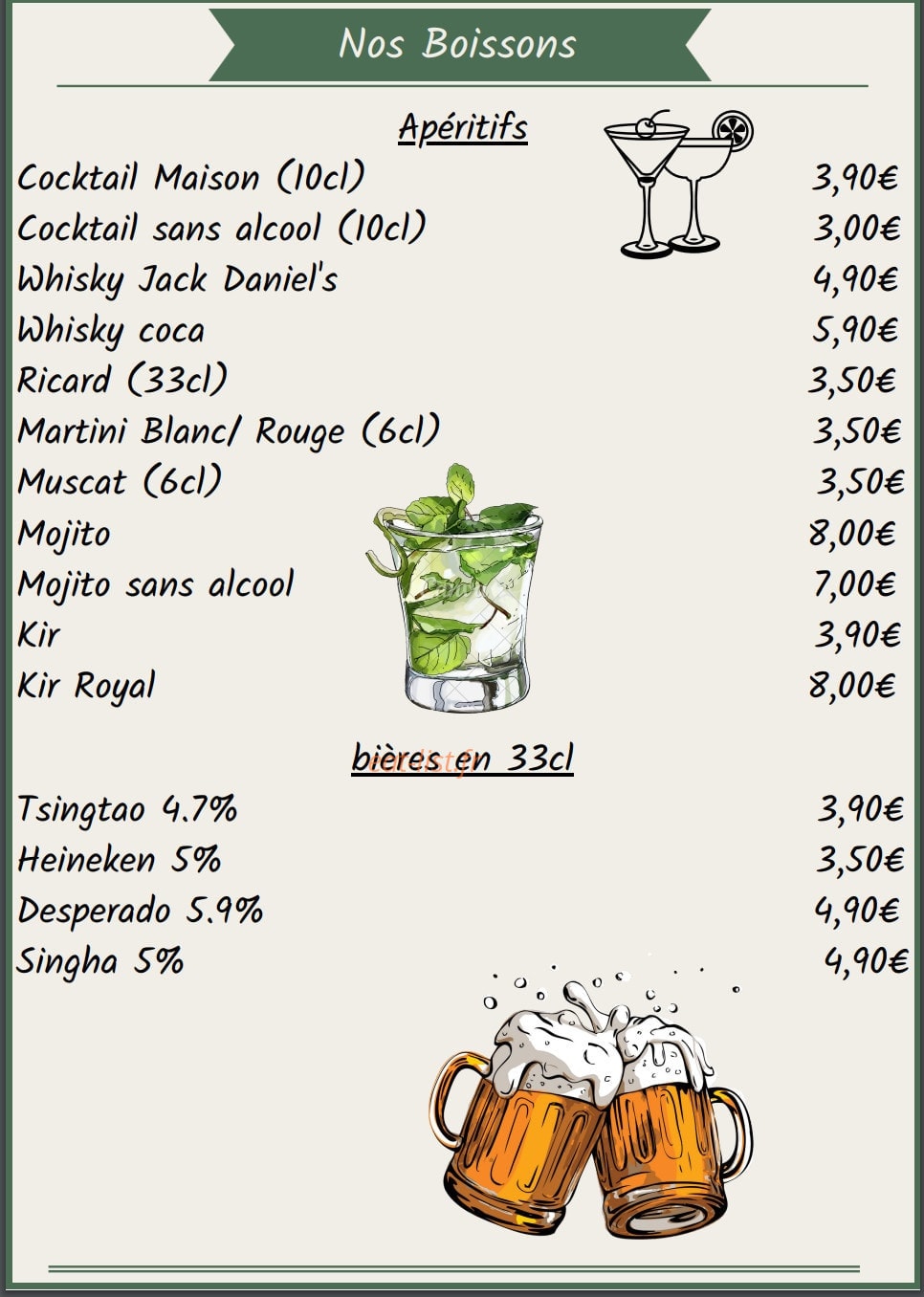 Le Petit Siem Reap — carte page 11