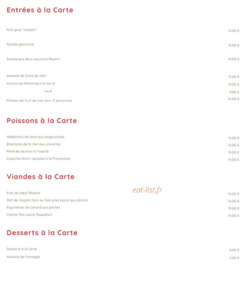 Le Saint Porquier — carte page 1