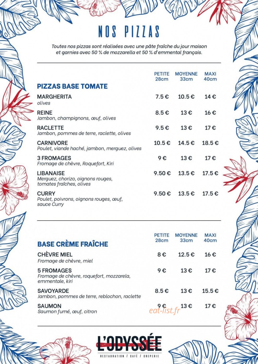 L'odyssée — carte page 7