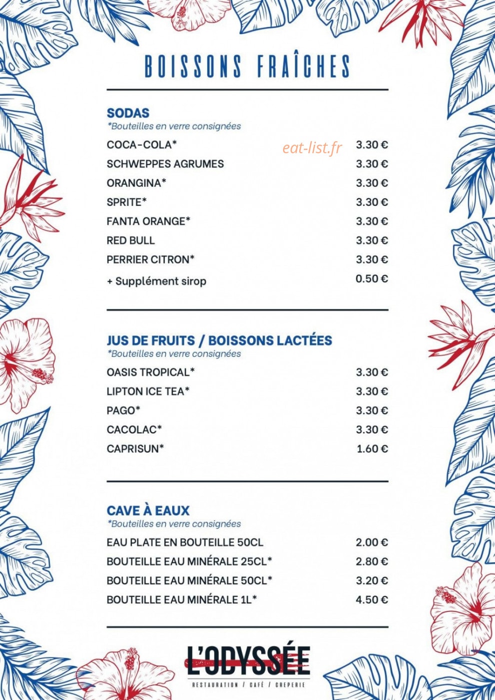 L'odyssée — carte page 2
