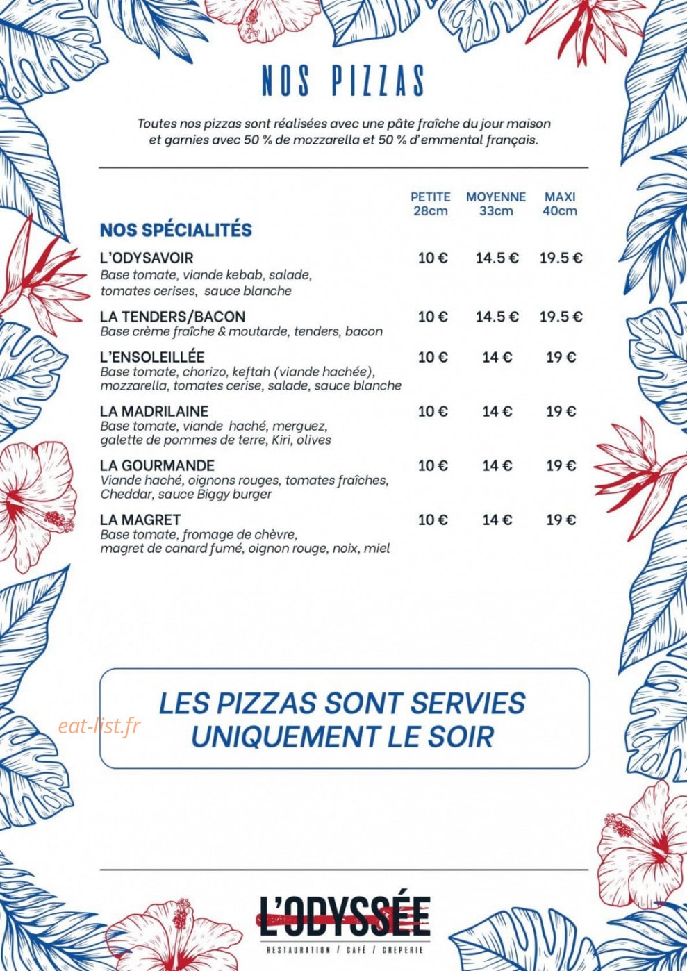 L'odyssée — carte page 6