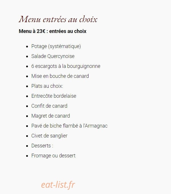 Les Bastides — carte page 2