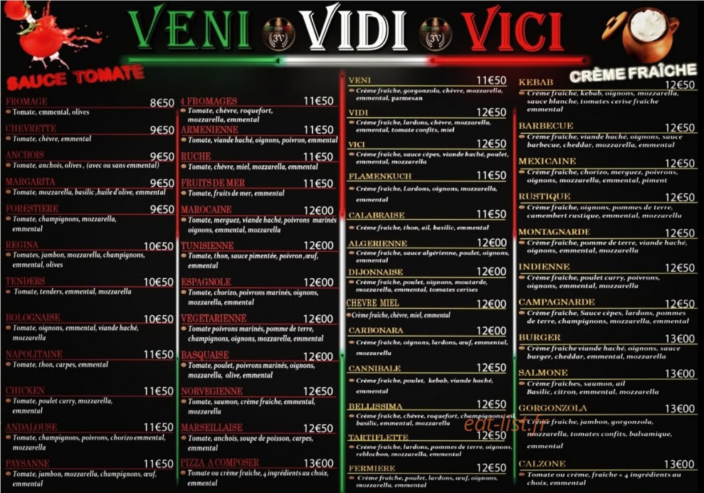 3V Veni Vidi Vici — carte page 1