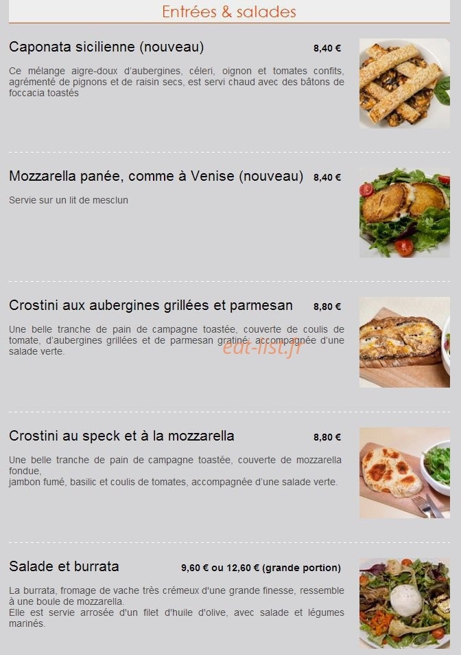 Al dente — carte page 6