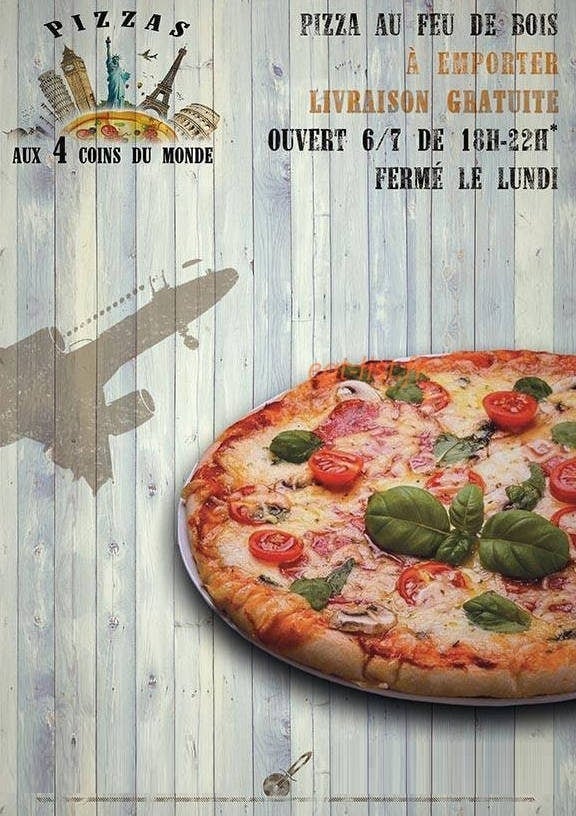 Aux 4 coins du monde — carte page 1