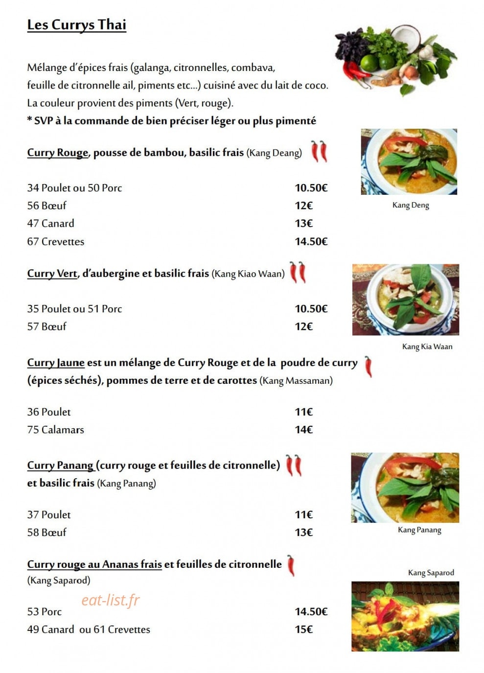 Ban-Thai — carte page 4