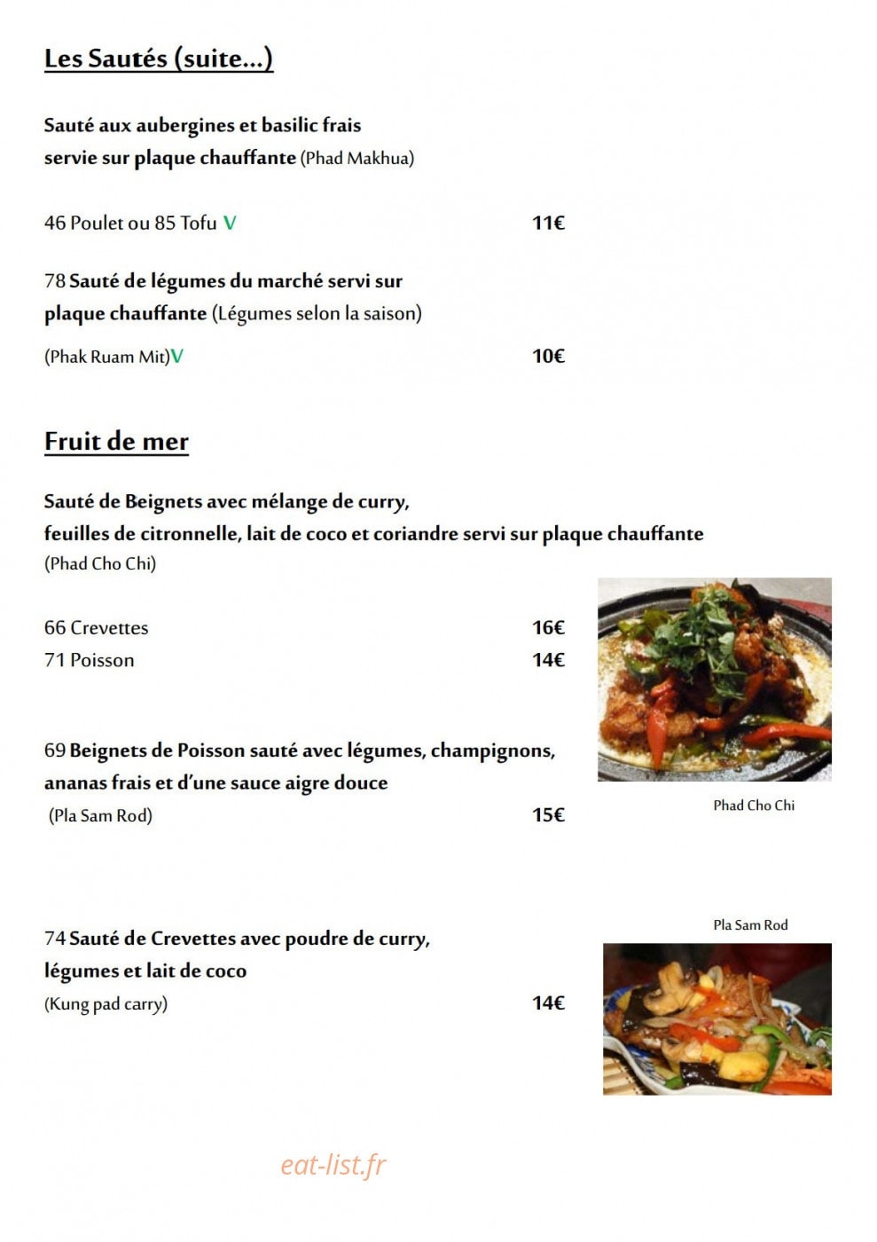 Ban-Thai — carte page 6