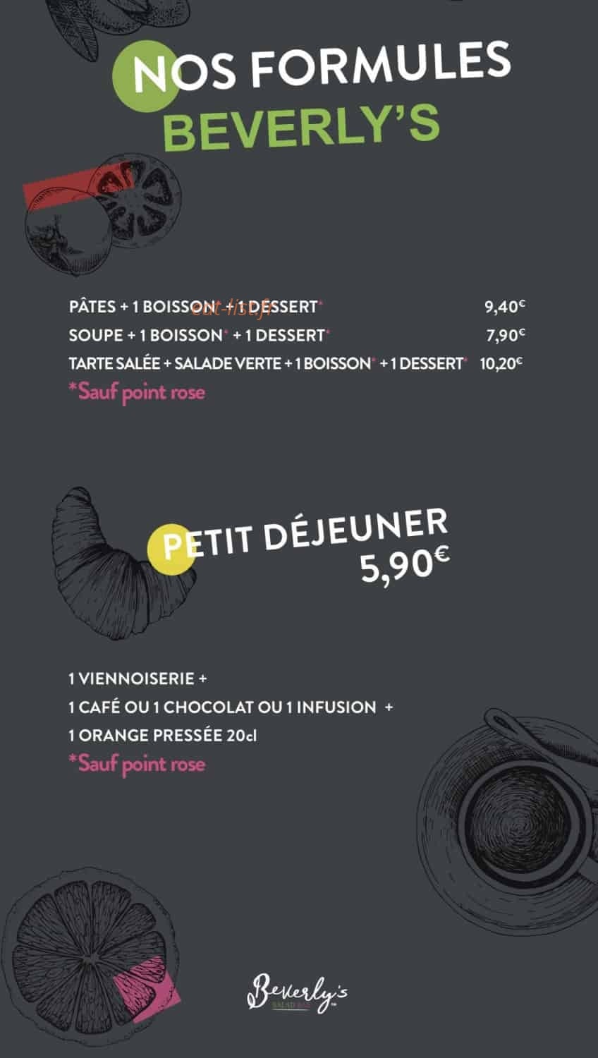 Beverly’s Salad Bar — carte page 3