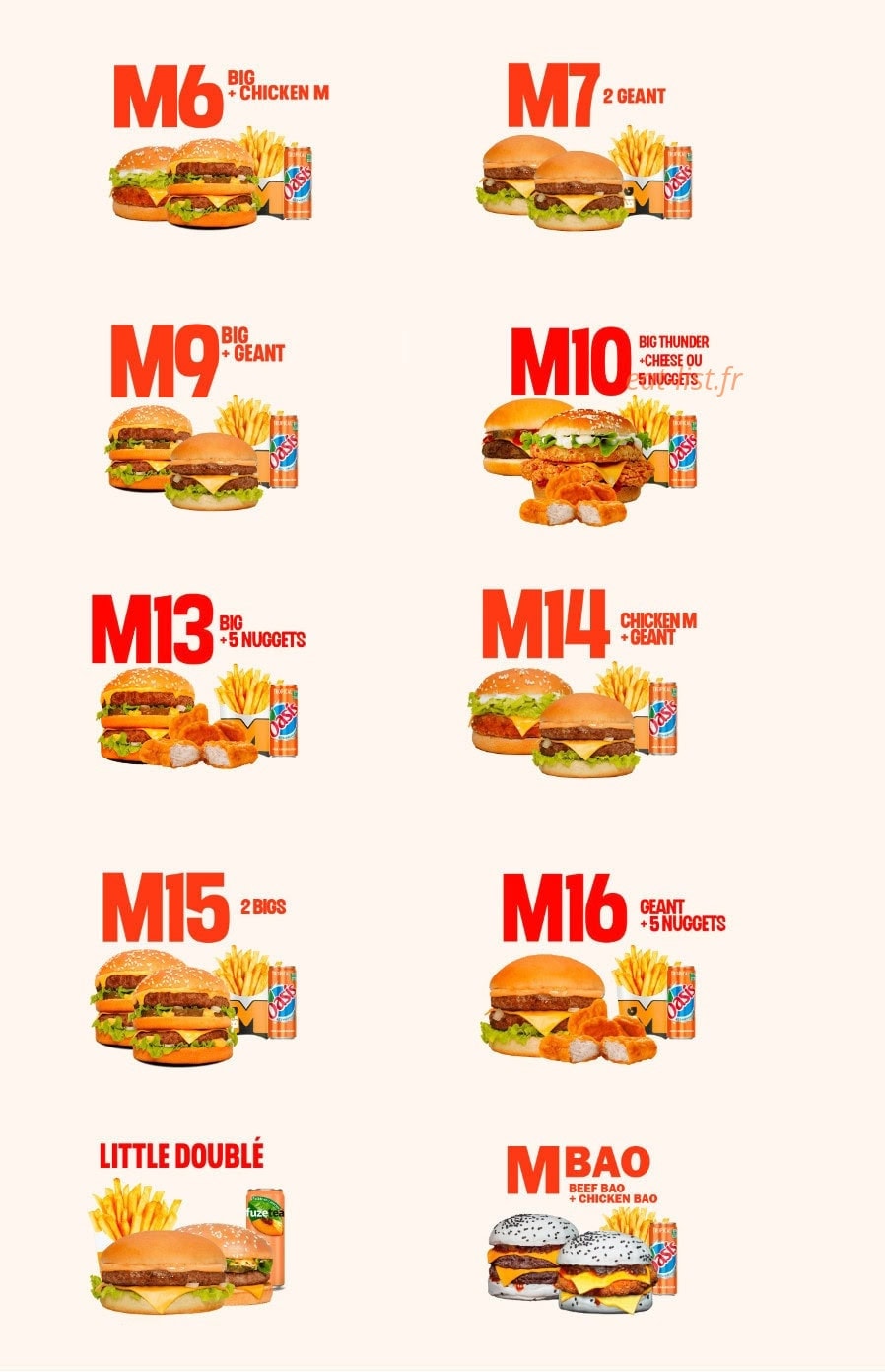 Big M — carte page 2