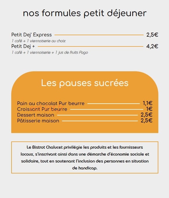 Bistrot Chalucet — carte page 3