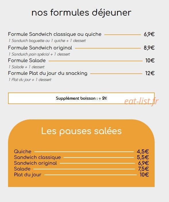 Bistrot Chalucet — carte page 4
