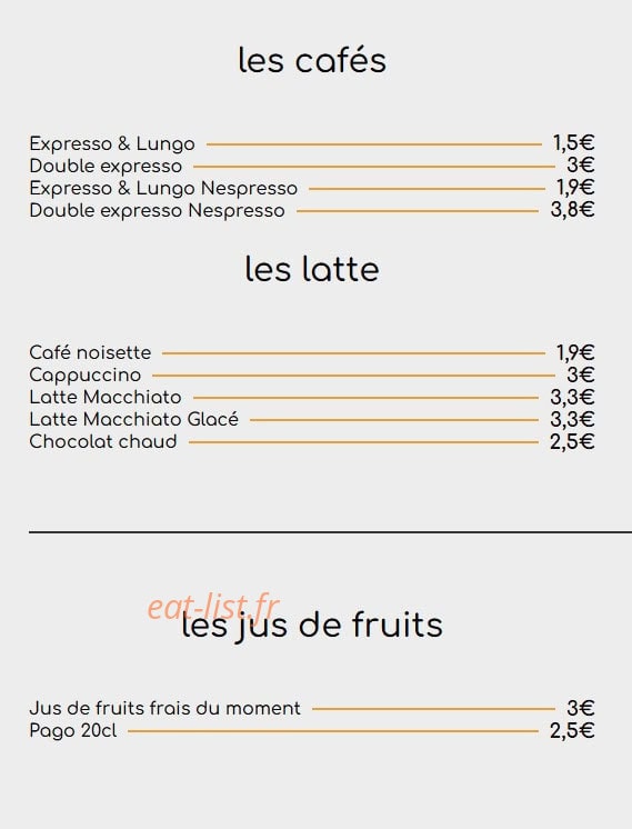 Bistrot Chalucet — carte page 5