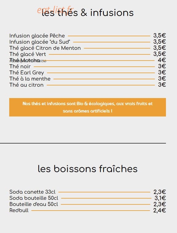 Bistrot Chalucet — carte page 6