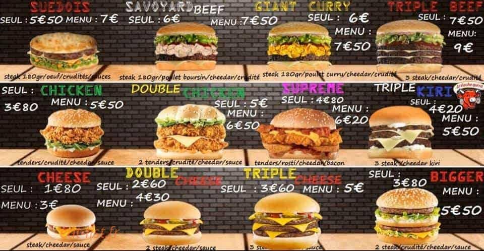 Burger eat — carte page 2