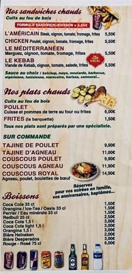Capri pizza — carte page 4