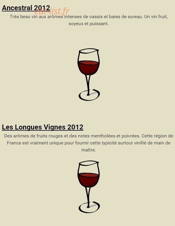 Cave les Quilles — carte page 30