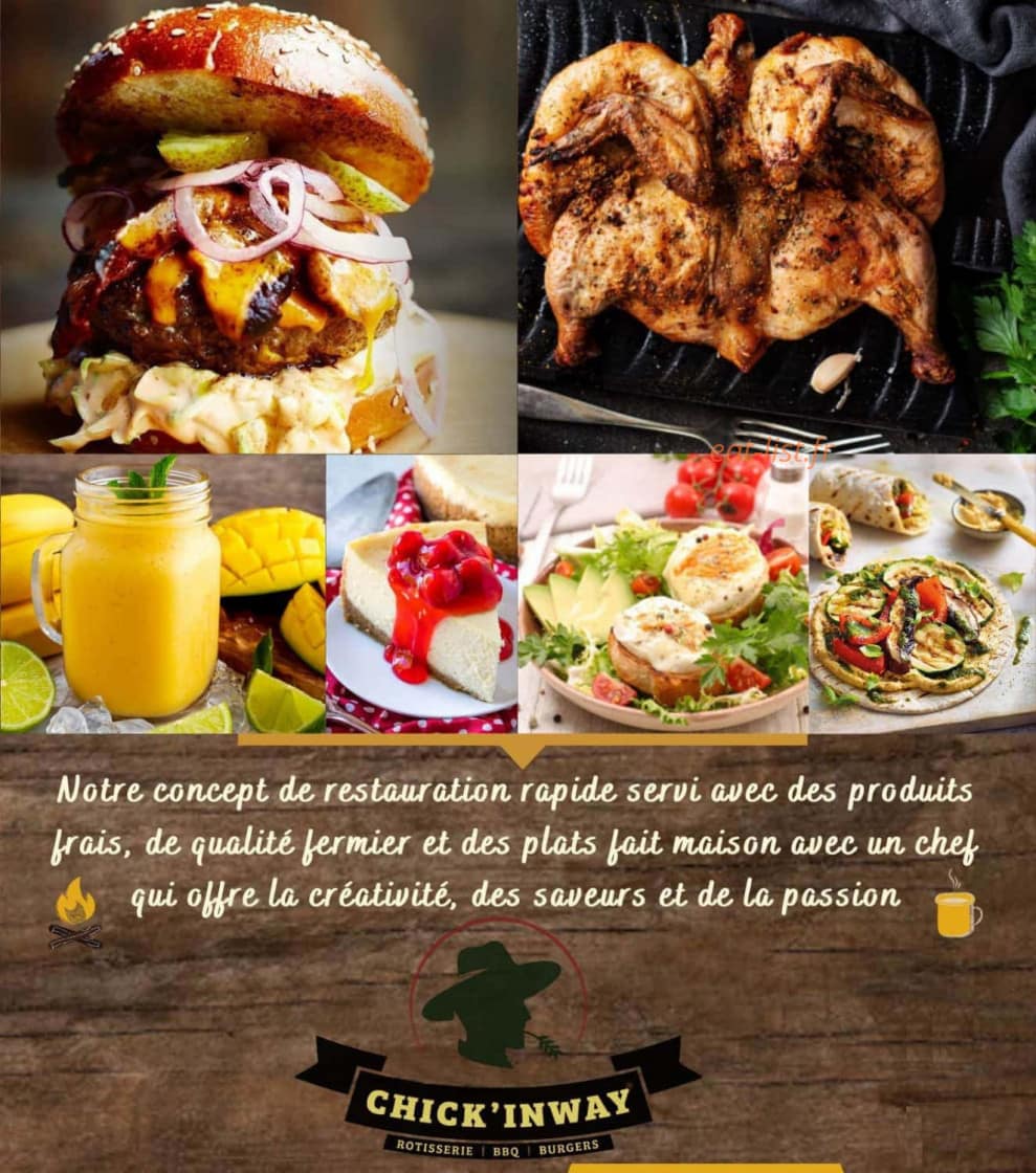 Chick'inway — carte page 10