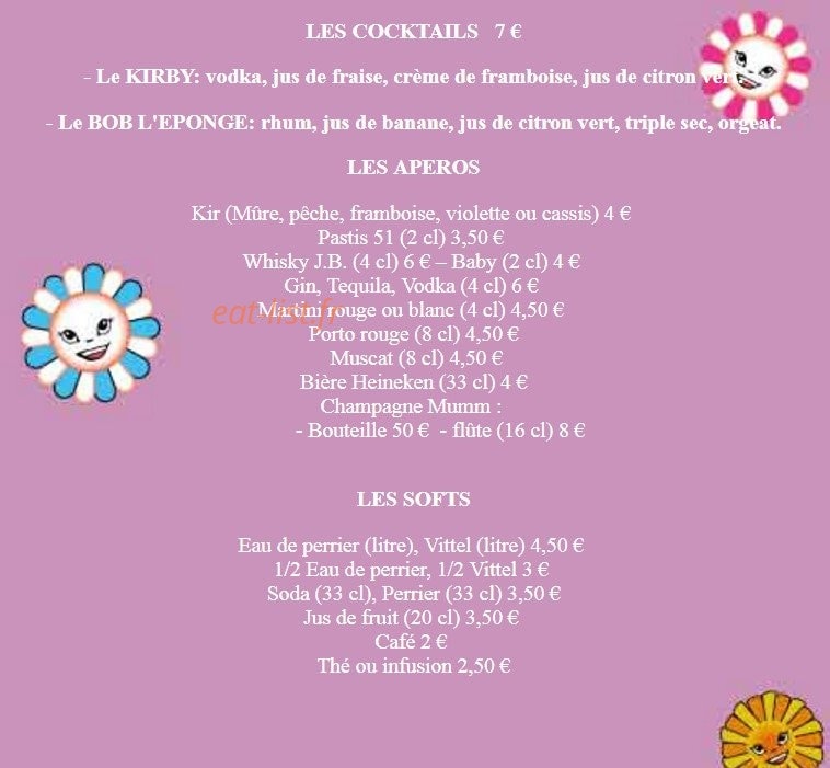 Emeline Dans Sa P'tite Cuisine — carte page 5