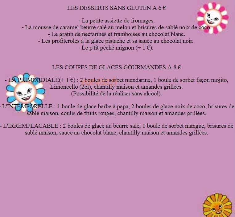Emeline Dans Sa P'tite Cuisine — carte page 2