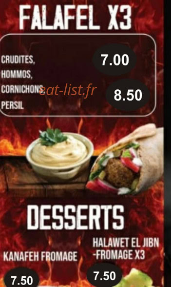 Grillade beyrouth — carte page 11