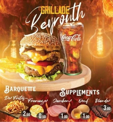 Grillade beyrouth — carte page 7