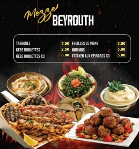 Grillade beyrouth — carte page 5