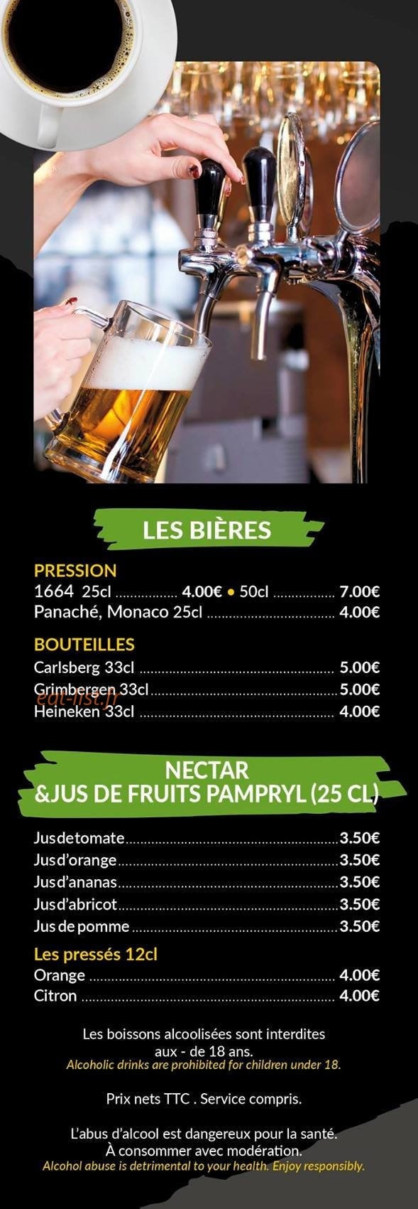 Holiday Inn — carte page 6