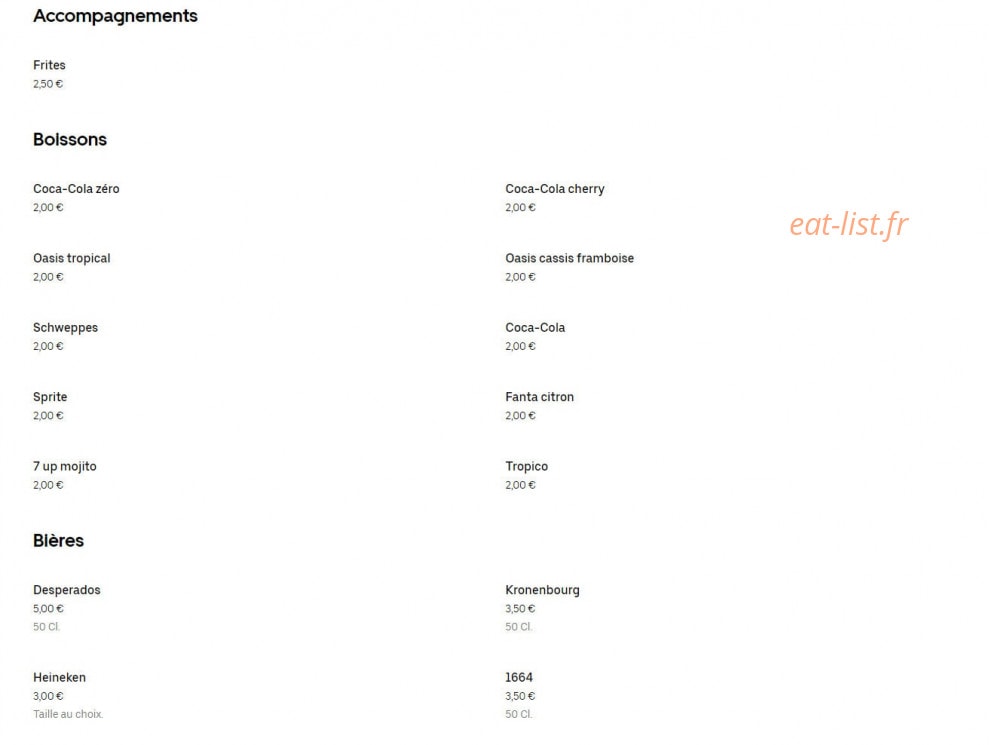Istanbul grill — carte page 3