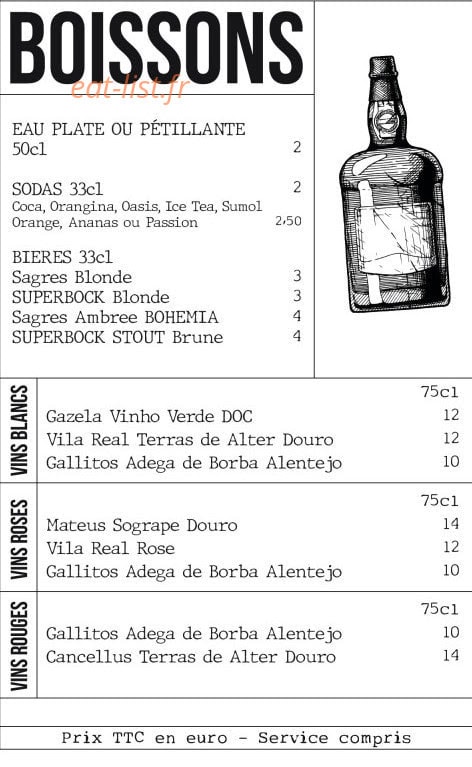 Joao's — carte page 4