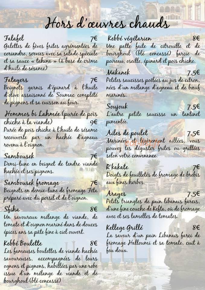 Kfifen Coeur du Liban — carte page 6
