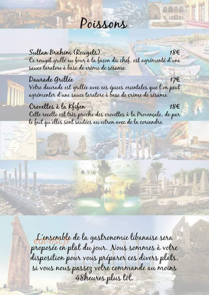 Kfifen Coeur du Liban — carte page 8
