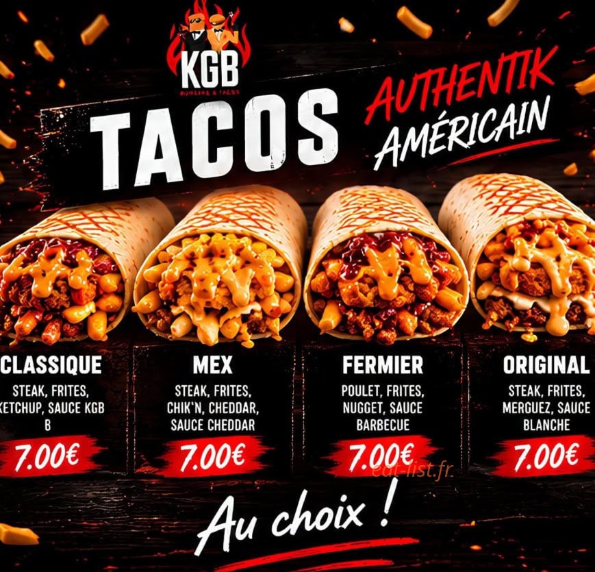 King Giga Burger-KGB — carte page 5