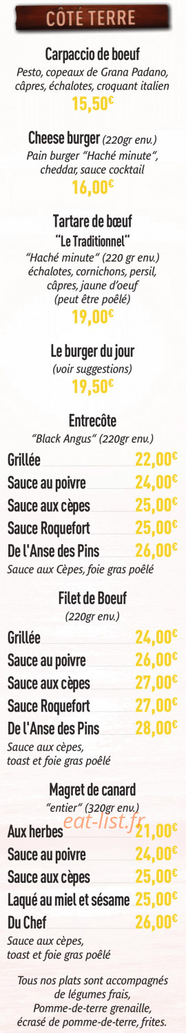 L'anse des pins — carte page 4