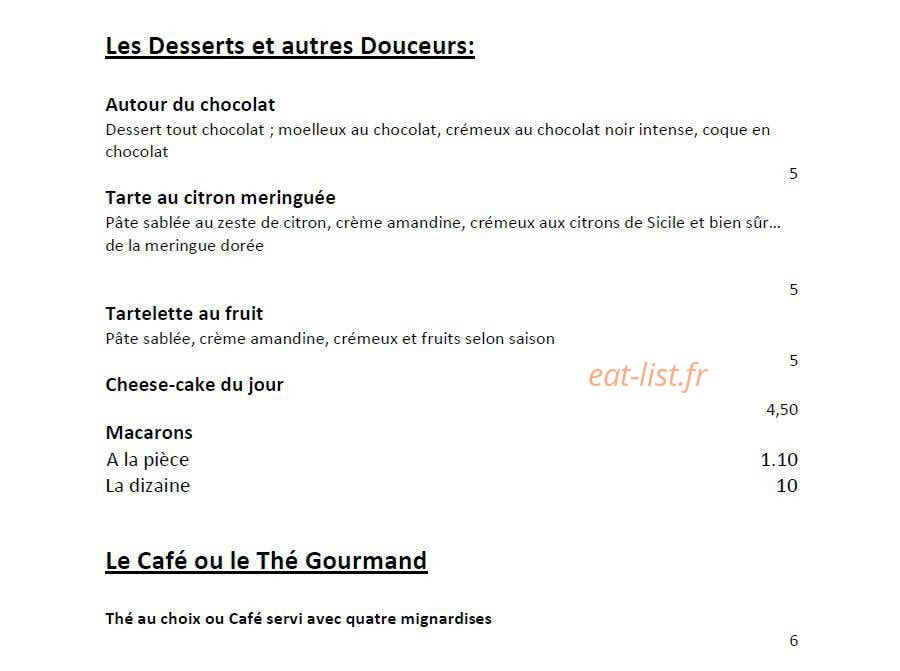L'aparté — carte page 2