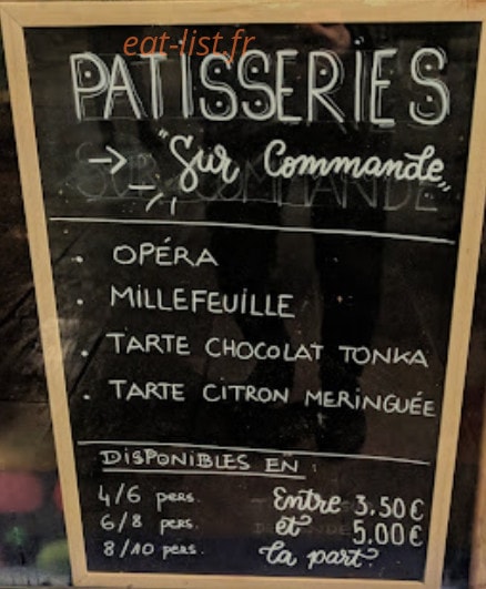 L'épicerie Simple — carte page 1