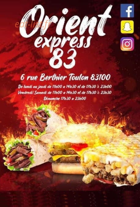 L'Orient Express 83 — carte page 1
