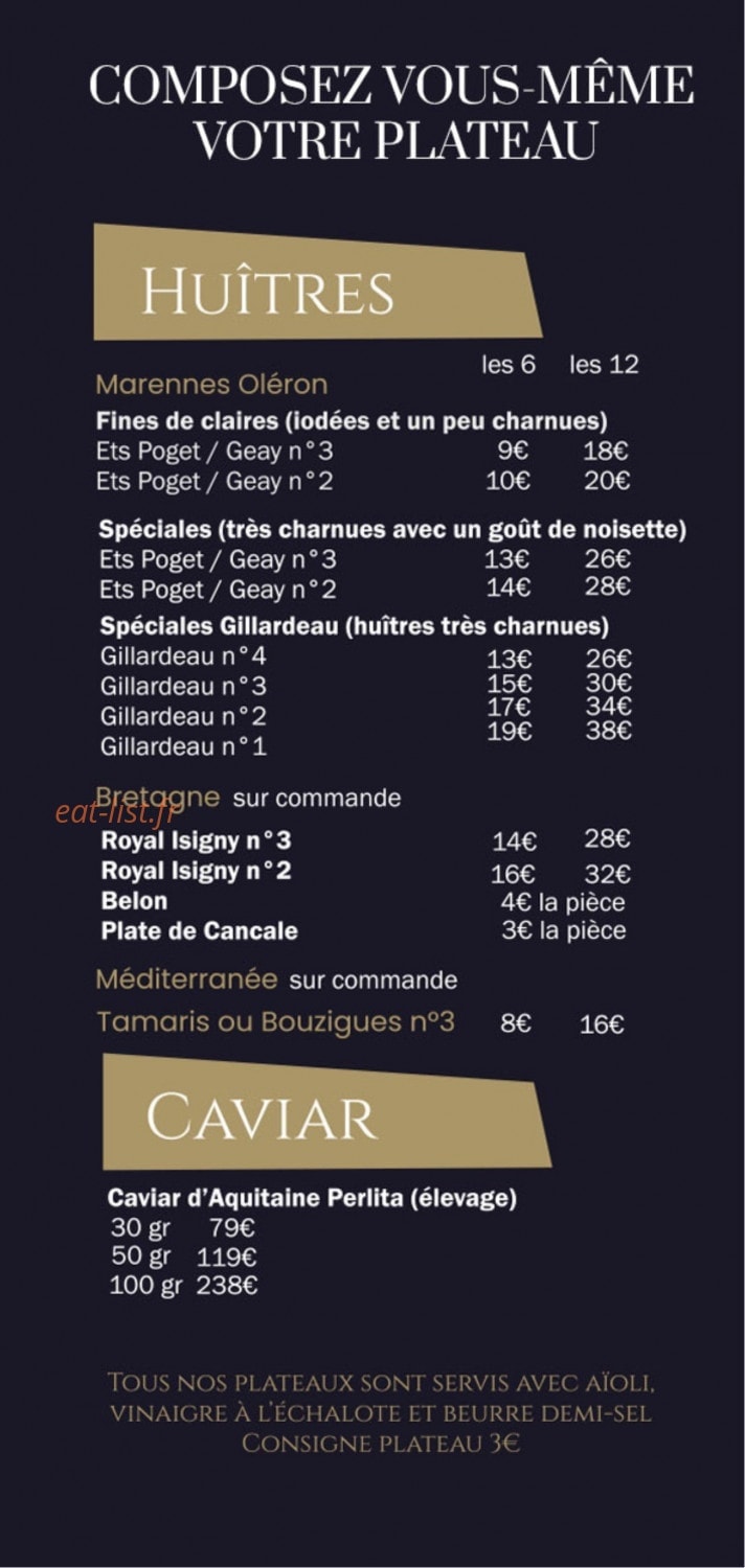 L'ostréa — carte page 5