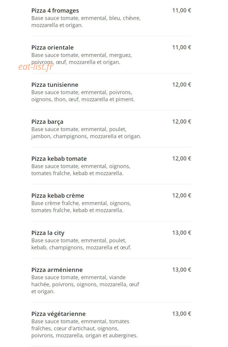 La City — carte page 8