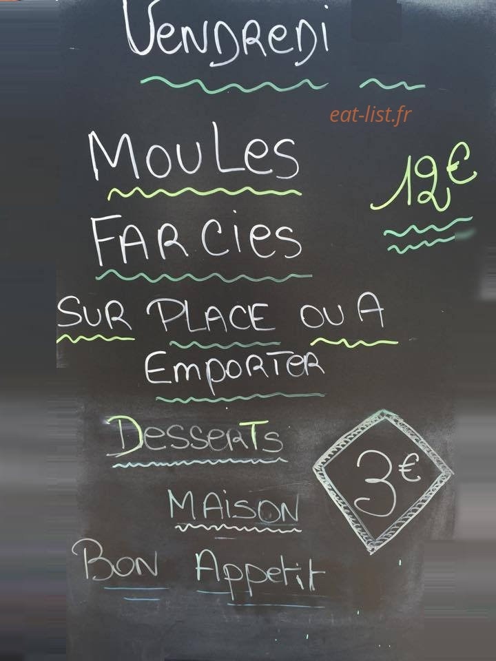 La Civette De La Palasse — carte page 1