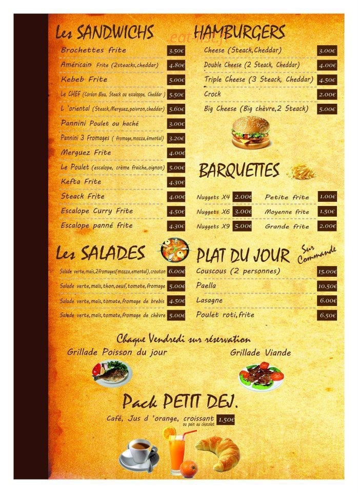La terrasse — carte page 2