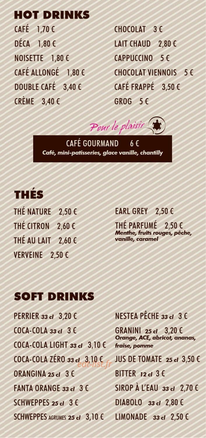 La Tortue — carte page 8