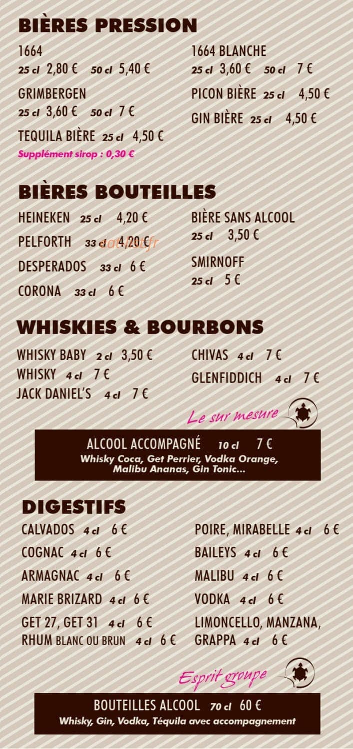 La Tortue — carte page 7