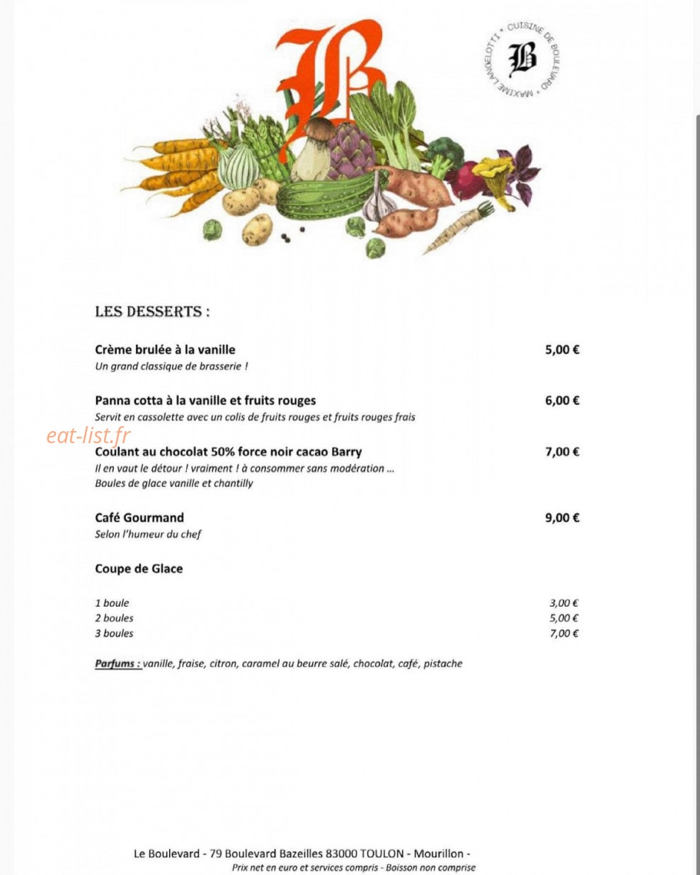 Le Boulevard — carte page 2