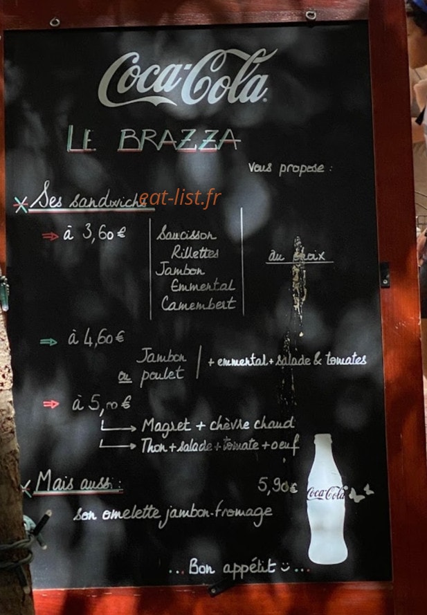Le Brazza — carte page 1