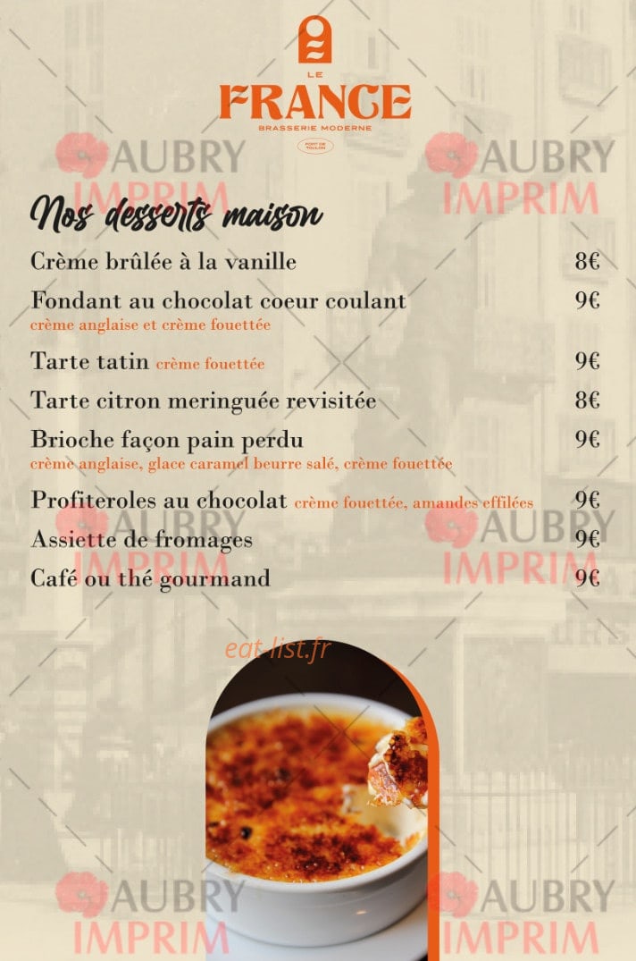 Le France — carte page 4